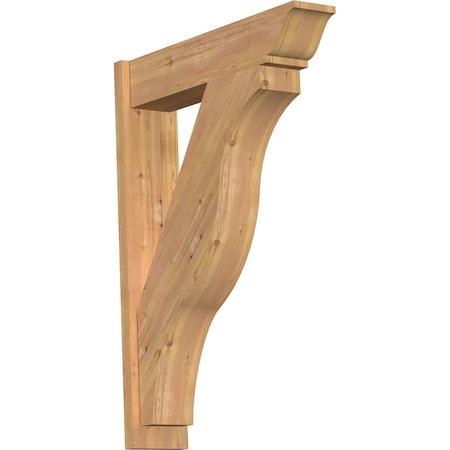 Ekena Millwork Funston Smooth Traditional Outlooker, Western Red Cedar, 7 1/2"W x 32"D x 44"H OUT08X32X44FST01SWR